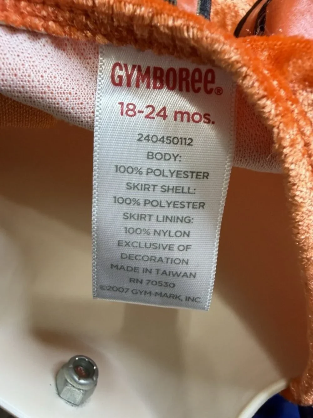 Gymboree halloween costume